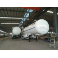 2015 hochwertige 3 Achsen billige Sattelanhänger, China große lpg Tank semi Trailer Fabrik